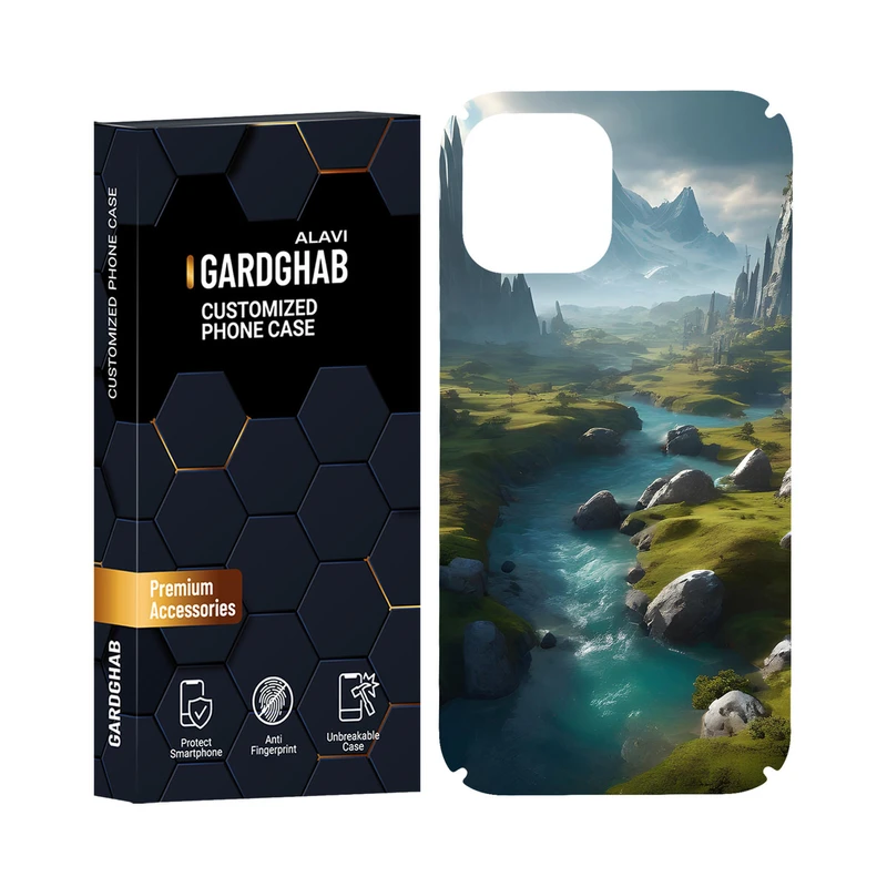 کاور گارد قاب مدل هنری مناسب برای گوشی موبایل اپل iPhone 12 Pro Max