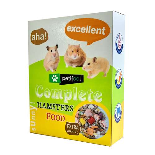 غذای همستر پتی فول کد PH750 وزن 750 گرم