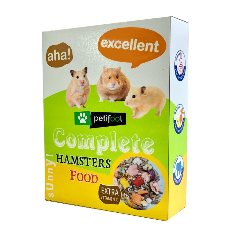 غذای همستر پتی فول کد PH750 وزن 750 گرم