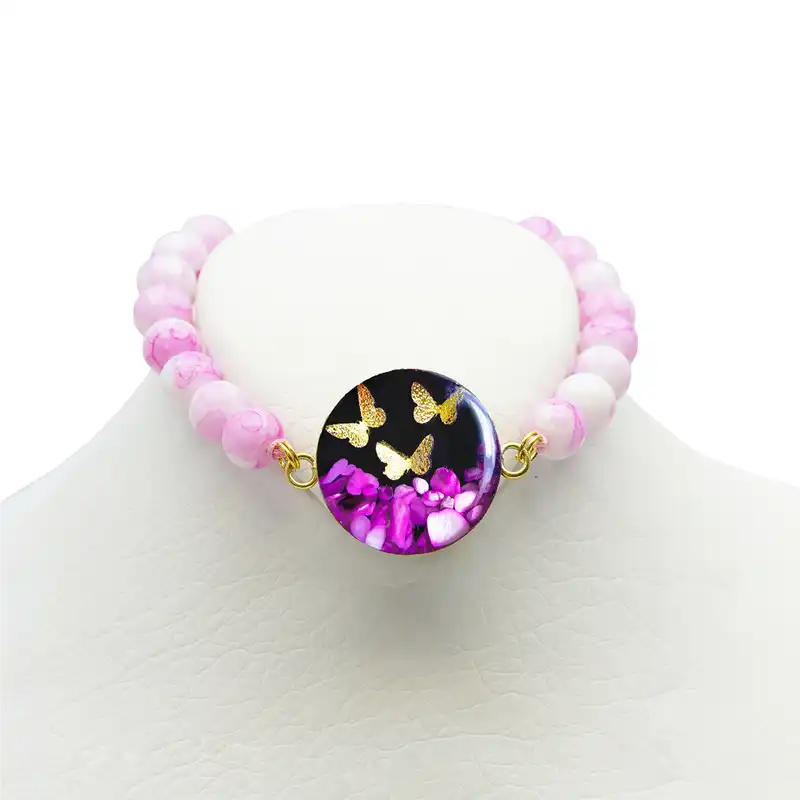 نیم ست زنانه آلتین هنر مدل سه پروانه