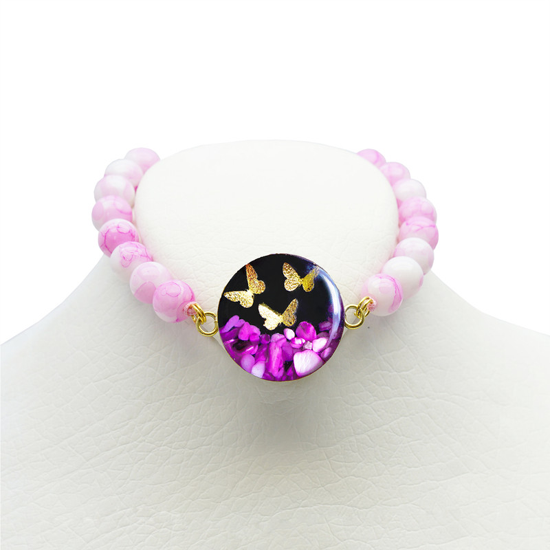 نیم ست زنانه آلتین هنر مدل سه پروانه