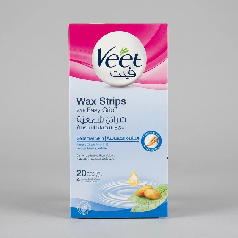 نوار موبر بدن ویت مخصوص پوست حساس بسته 20 عددی