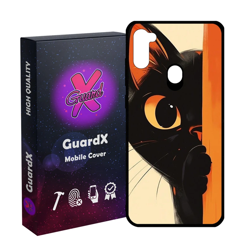 کاور گارد ایکس طرح گربه مدل 10730 مناسب برای گوشی موبایل سامسونگ Galaxy A11/M11