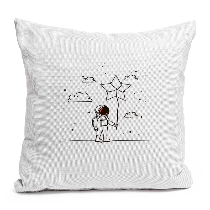 کاور کوسن کارنیلا طرح فضانورد و ستاره بادکنکی کد knc335