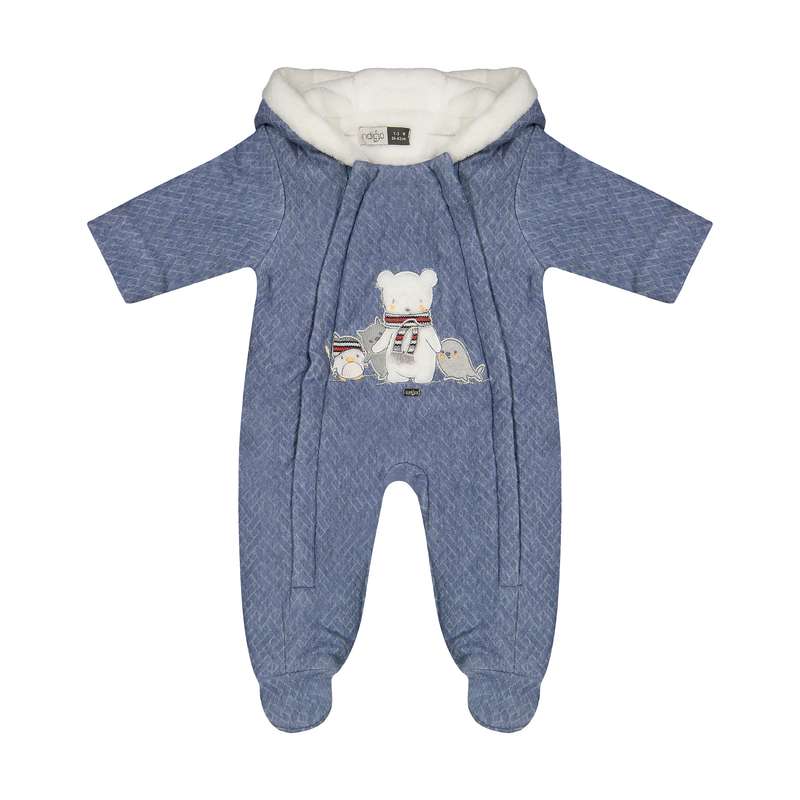 سرهمی نوزادی پسرانه نیلی مدل 21611454-navy