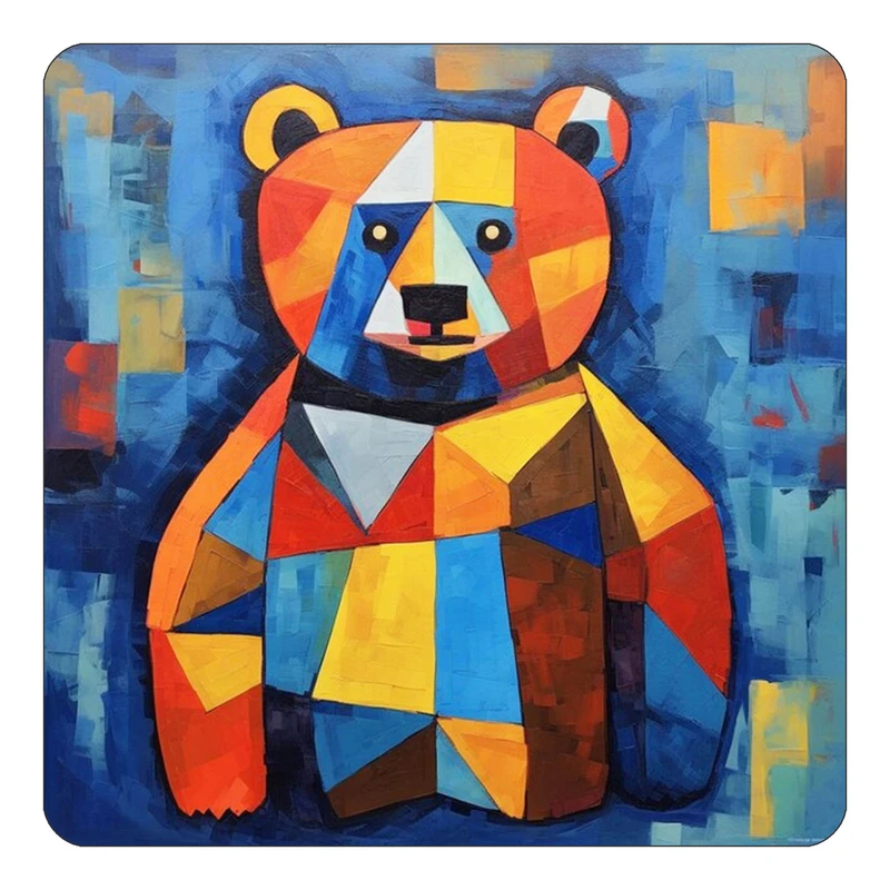 مگنت کاکتی طرح حیوانات رنگی مدل mp26004