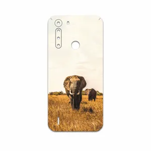 MAHOOT Elephant Cover Sticker for Motorola One Fusion