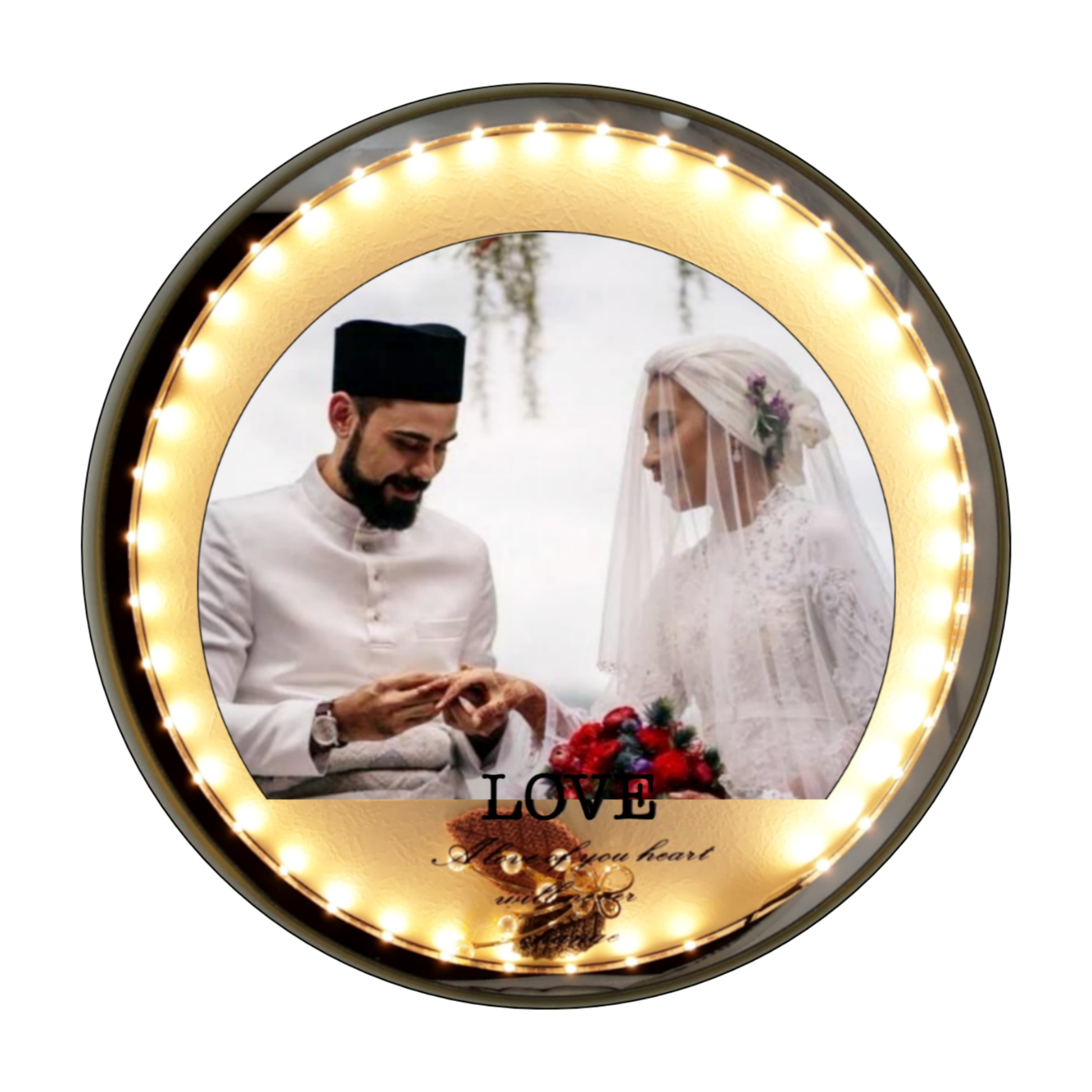 قاب عکس مدل عروس