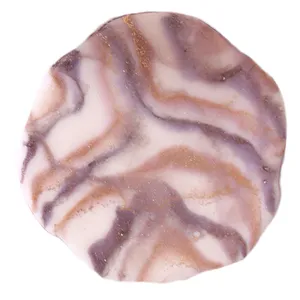 زیر لیوانی رزینی مدل Marble Br