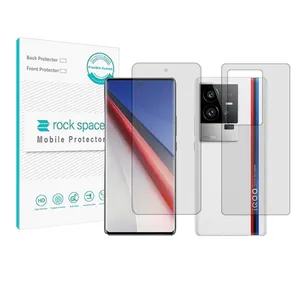 Rock space HyGEL model hydrogel screen protector suitable for Vivo iQOO 11 Pro mobile phone with back protector