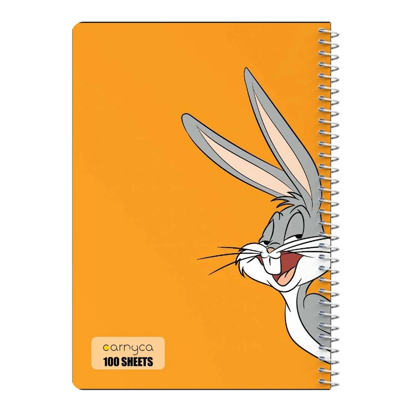 دفتر مشق 100 برگ سیمی کارنیکا طرح باگز بانی The Bugs Bunny کد 10846