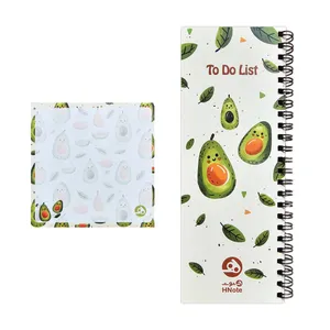دفتر برنامه ریزی 80 برگ هـ‌نوت مدل Avo به همراه  کاغذ یادداشت