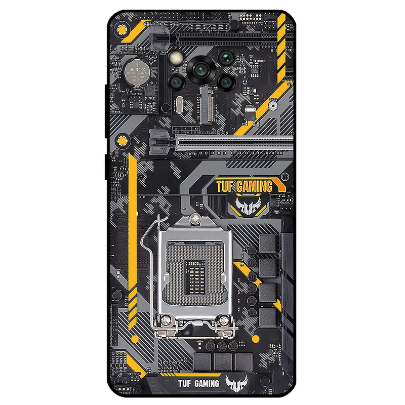 کاور مگافون طرح برد گیمینگ مدل 8003 مناسب برای گوشی موبایل شیائومی Poco X3 / X3 NFC / X3 Pro