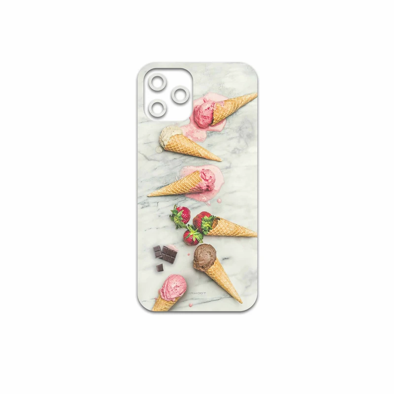 برچسب پوششی ماهوت مدل Funnel-ice-cream مناسب برای گوشی موبایل اپل iPhone 12 Pro