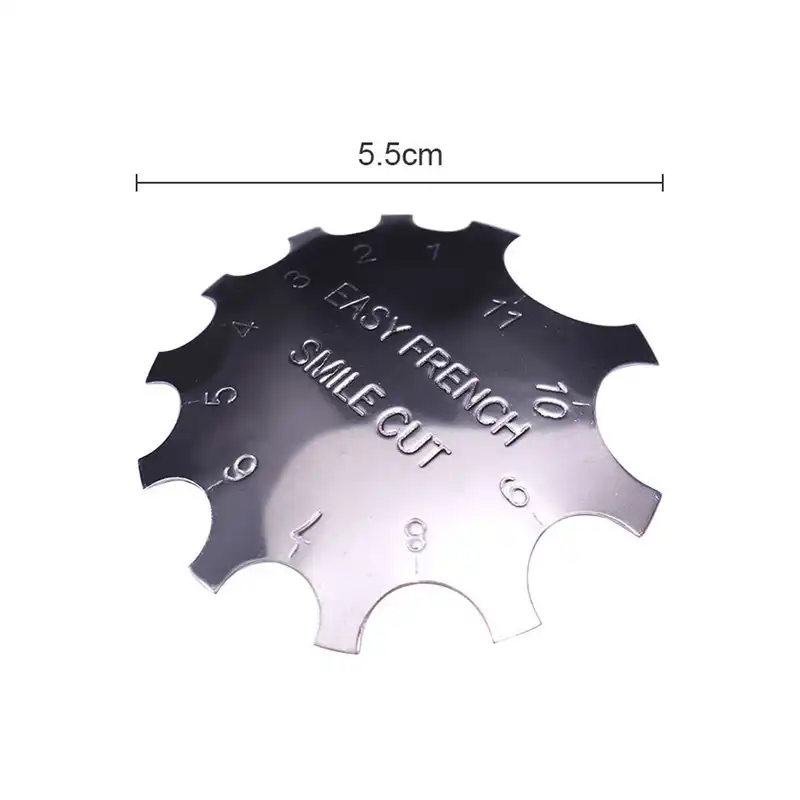 پین کاتر فرنچ ناخن مدل Smile-cut