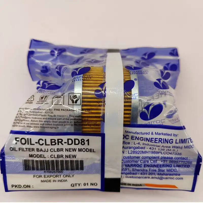فیلتر روغن موتور سیکلت واروک مدل CLBR NEW مناسب برای لیفان کی پی اس KPS