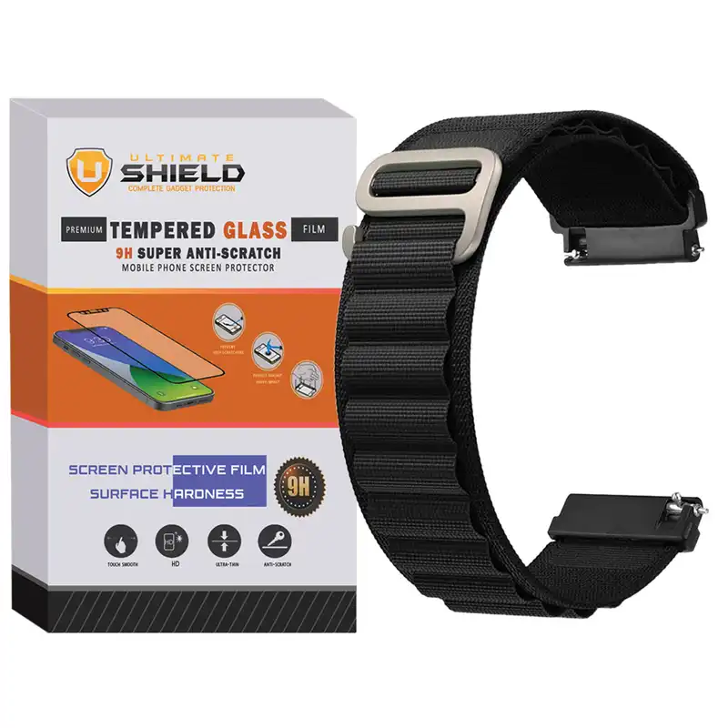 بند آلتیمیت شیلد مدل Loop Alpine مناسب برای ساعت هوشمند میبرو Mibro Lite Smart Watch Ultra