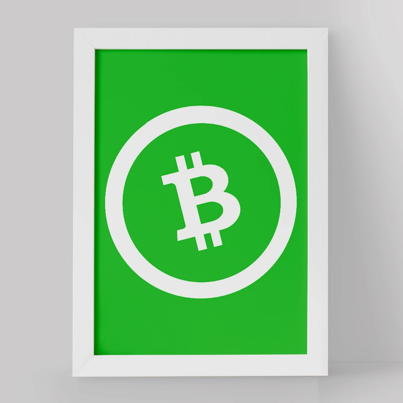 تابلو خندالو مدل ارز دیجیتال بیت کوین کش کد 4053