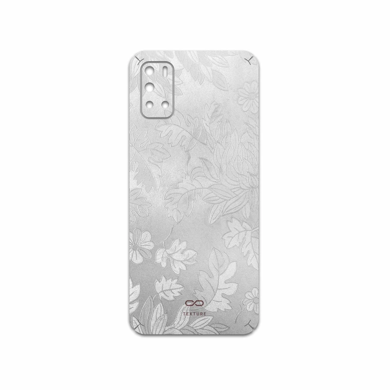 برچسب پوششی ماهوت مدل Silver-Wildflower مناسب برای گوشی موبایل جی پلاس Z10