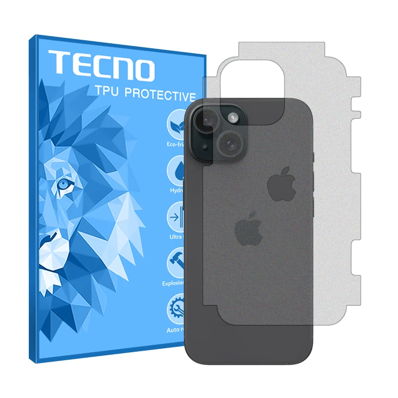 محافظ پشت گوشی مات تکنو مدل HyMTT مناسب برای گوشی موبایل اپل iPhone 15 Plus 