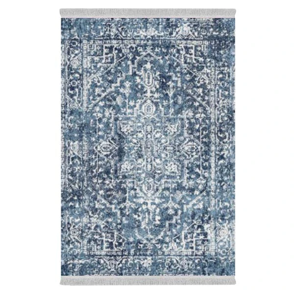 فرش پارچه‌ای دفه مدل فرشینه طرح مدرن  کد 8276