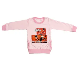 سویشرت دخترانه مدل دختر کفشدوزکی کد  0393