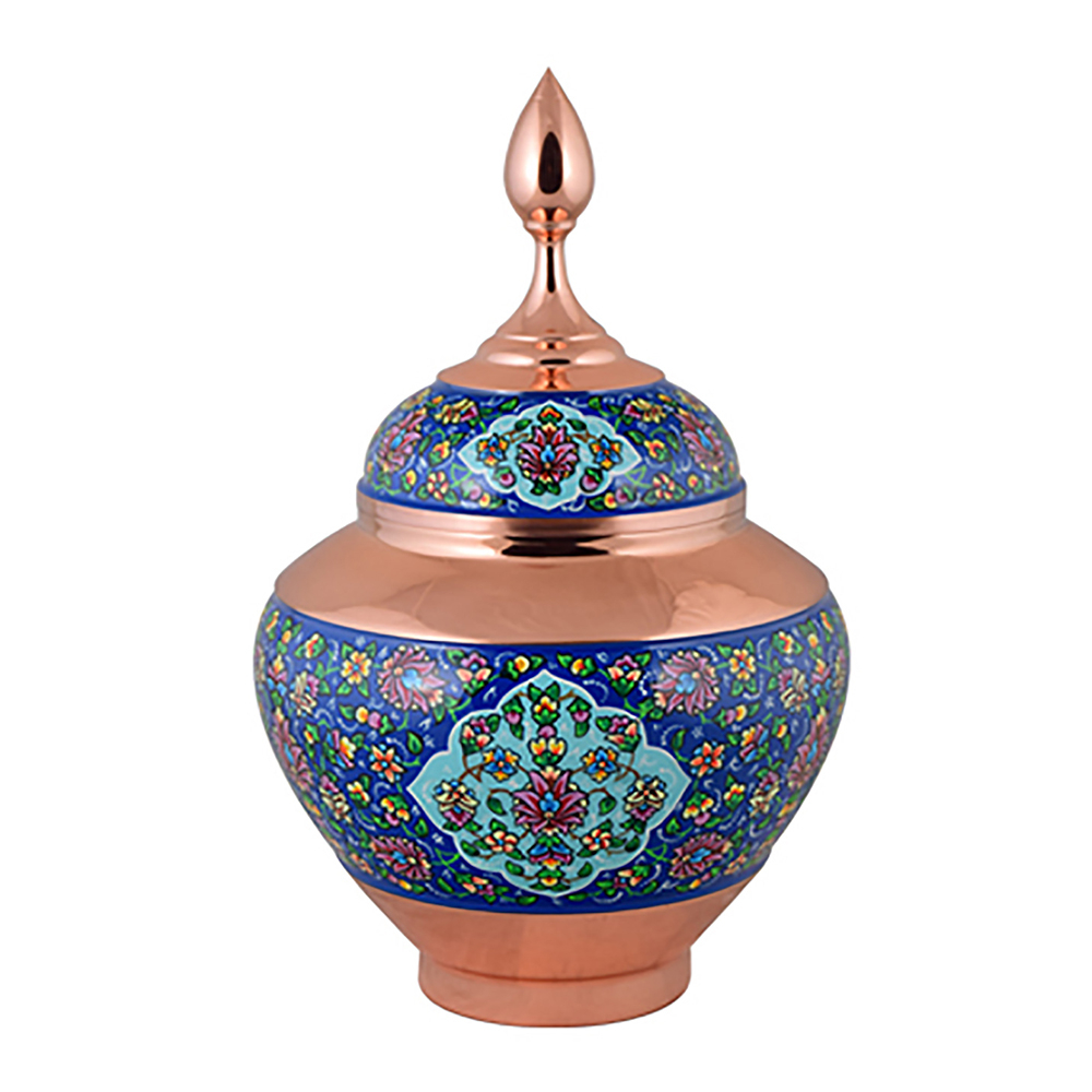 قندان مسی مدل سیبی کد P194