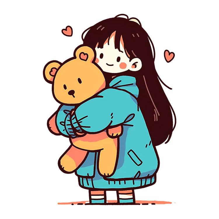 استیکر پارچه و لباس پاد آفرین مدل کارتونی دخترانه کد S5905