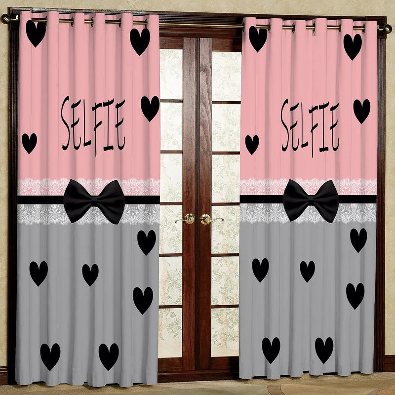 پرده مدل مخمل پانچی طرح کودک کد 1204abT2 سایز 200x140 سانتی متر