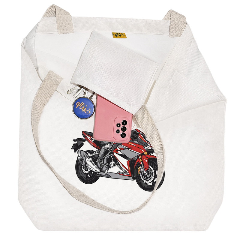 ساک خرید خندالو مدل موتور کد 6089