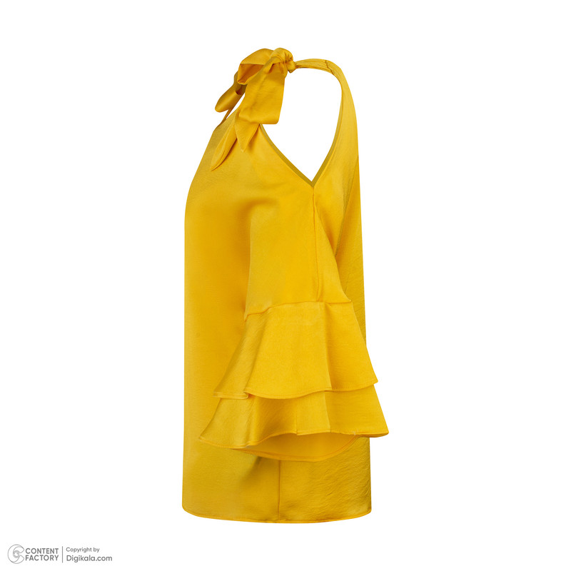 بلوز آستین سه ربع زنانه گردیه مدل 304230