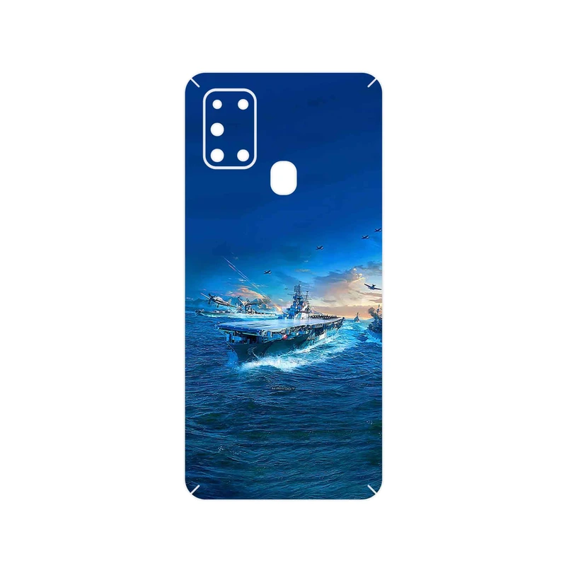 برچسب پوششی ماهوت مدل Warship مناسب برای گوشی موبایل سامسونگ Galaxy A21s