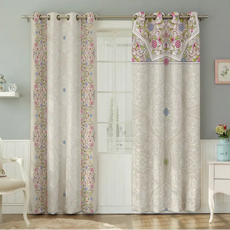 پرده نیروانا طرح مدرن مدل مخمل کد 4910 سایز 140×280 سانتی متر