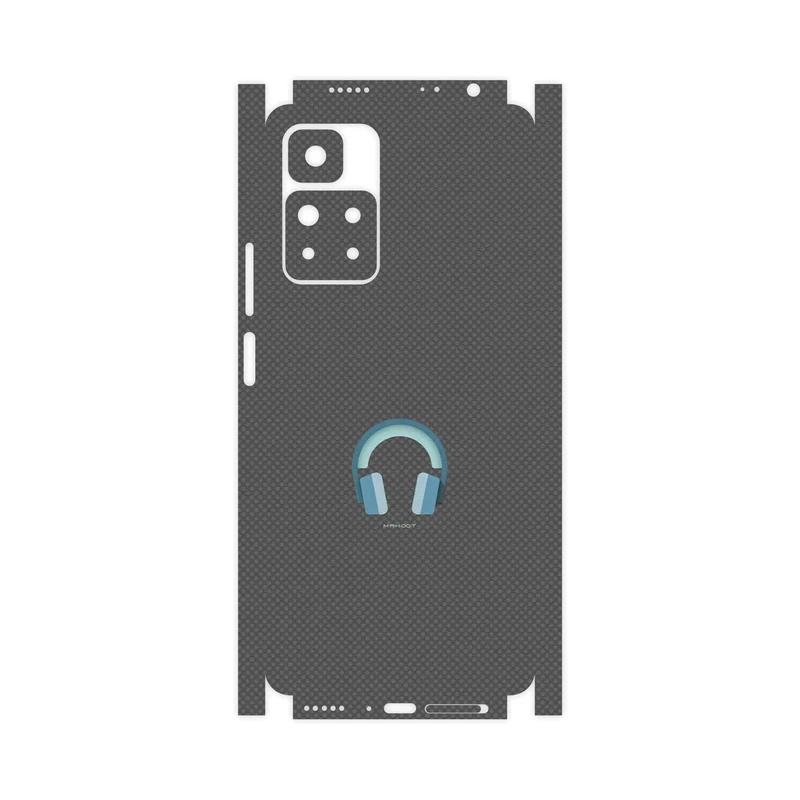 برچسب پوششی ماهوت مدل Minimal Headphone Icon-FullSkin مناسب برای گوشی موبایل شیائومی Redmi Note 11 Pro Plus 5G