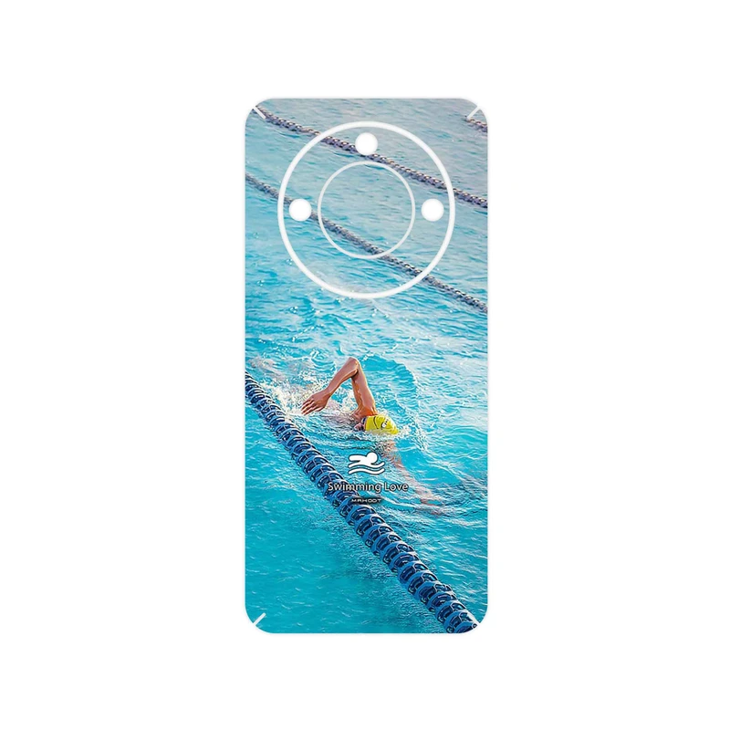 برچسب پوششی ماهوت مدل Swimming مناسب برای گوشی موبایل آنر X9c Smart