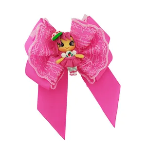 گیره مو دخترانه مدل دختر توت فرنگی کد gk011