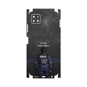 MAHOOT Police Officer-FullSkin Cover Sticker for Samsung Galaxy A22 5G