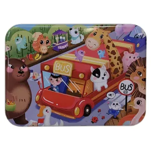 پازل 50 تکه مدل اتوبوس مدرسه