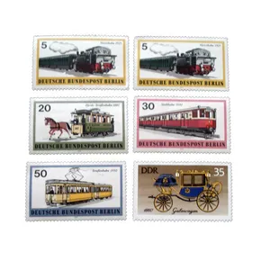 تمبر یادگاری مدل قطار کد DS2440 مجموعه 6 عددی