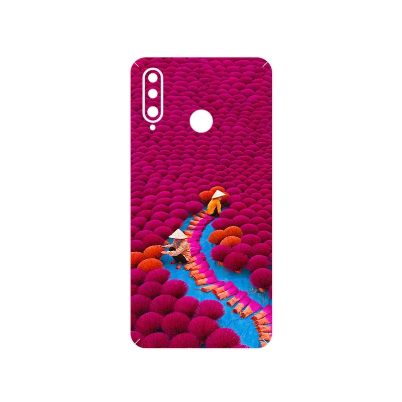 برچسب پوششی ماهوت مدل Vietnam Incense Wood Farms مناسب برای گوشی موبایل هوآوی P30 Lite (24 MP Camera)
