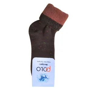 جوراب ساق بلند مدل حوله ای 