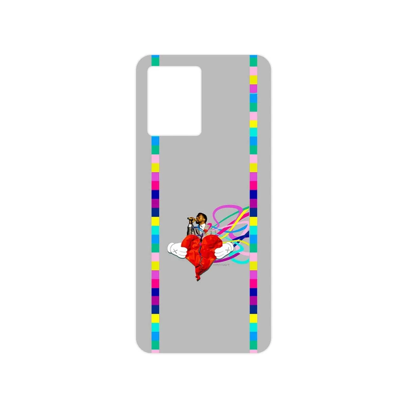 برچسب پوششی ماهوت مدل Collage of Heartbreak مناسب برای گوشی موبایل اپو Reno 8 4G