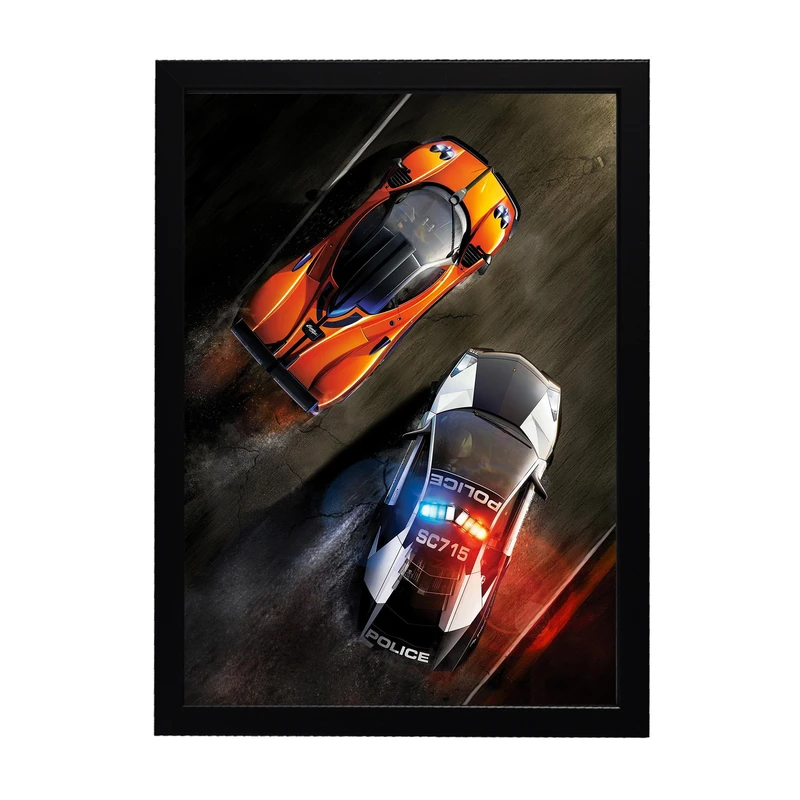 تابلو طرح پوستر بازی نید فور اسپید کد 1