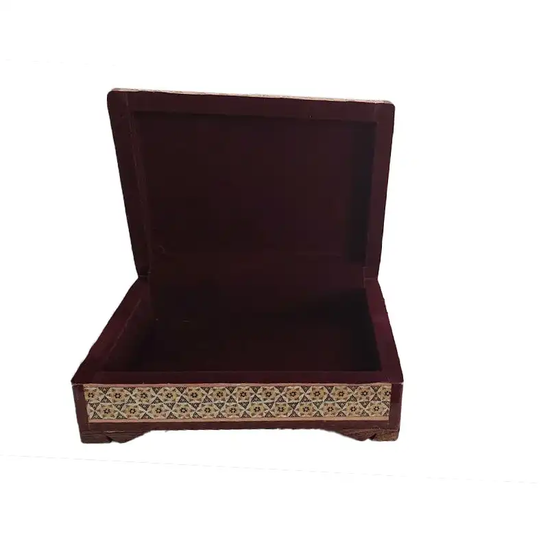 قلمدان خاتم کاری مدل جعبه دار کد 117