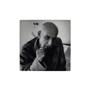 کاشی مدل چهره طرح چهره دکتر محمد مصدق کدz303