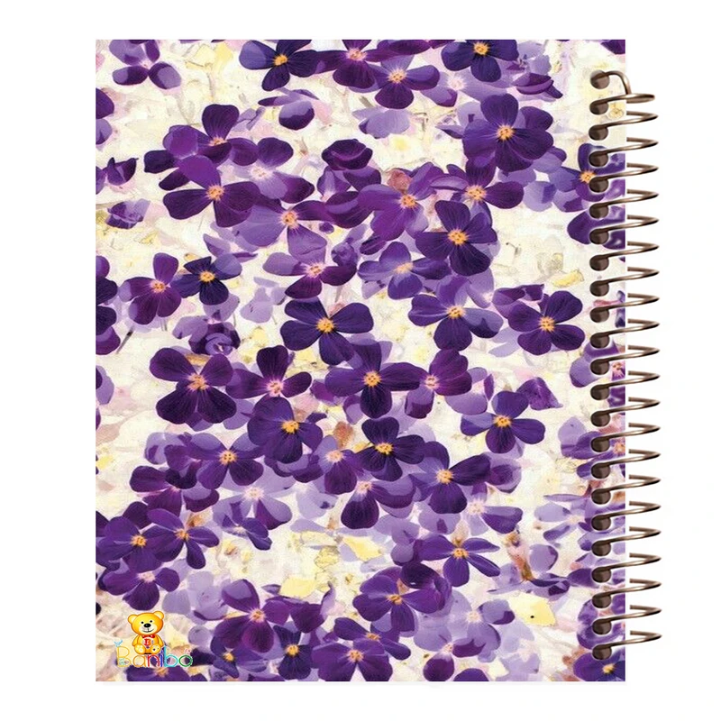 دفتر مشق 100 برگ بانیبو طرح گل کد 173