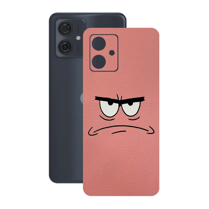 برچسب پوششی ریمکس مدل Leth طرح پاتریک مناسب برای گوشی موبایل موتورولا Moto G54