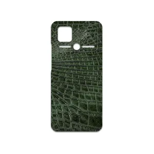 MAHOOT Green-Crocodile-Leather Cover Sticker for Xiaomi Poco C40
