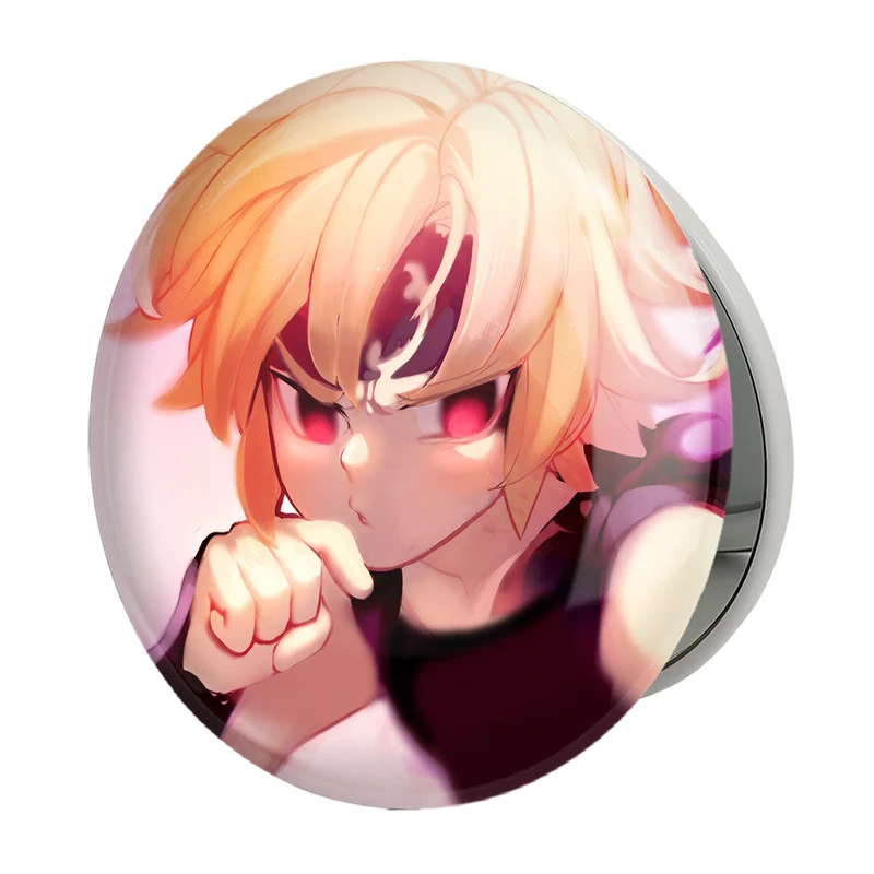 آینه جیبی خندالو طرح ملیوداس انیمه هفت گناه کبیره مدل تاشو کد 17566 