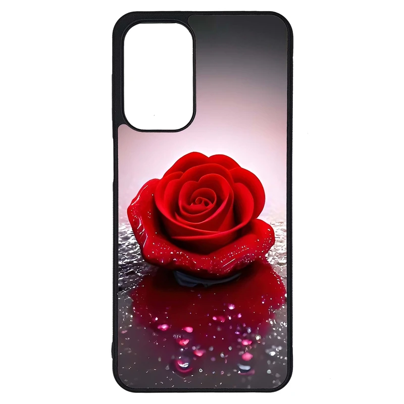 کاور طرح گل رز کد G-024 مناسب برای گوشی موبایل سامسونگ Galaxy A23 / A23 5G